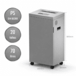 destruidora de documentos p5 din 66399 da confidebat