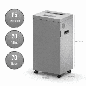 destruidora de documentos p5 din 66399 da confidebat